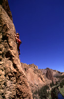 Smith Rocks Climber